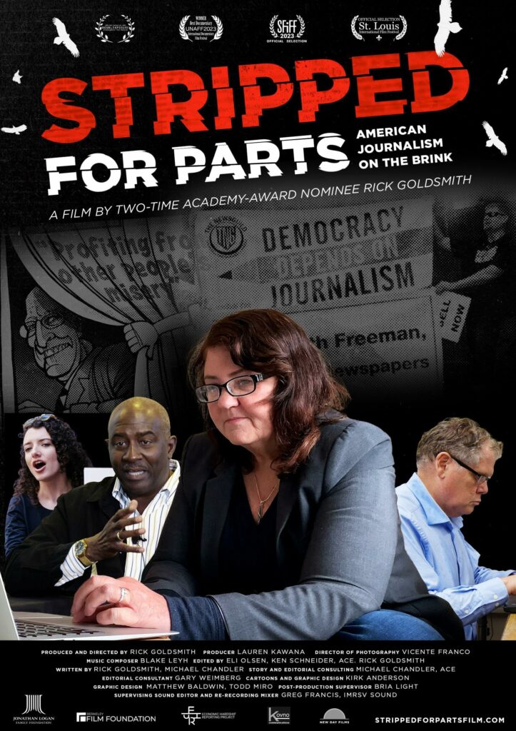 Stripped for parts: American journalism on the brink
